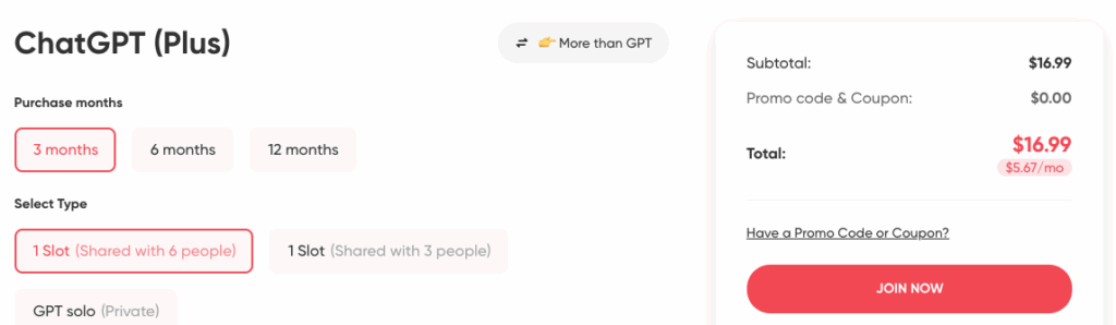 Chat GPT 무료 유료 차이 : 챗지피티 가격 요금제 비교 1 ChatGPT 무료 유료 이미지