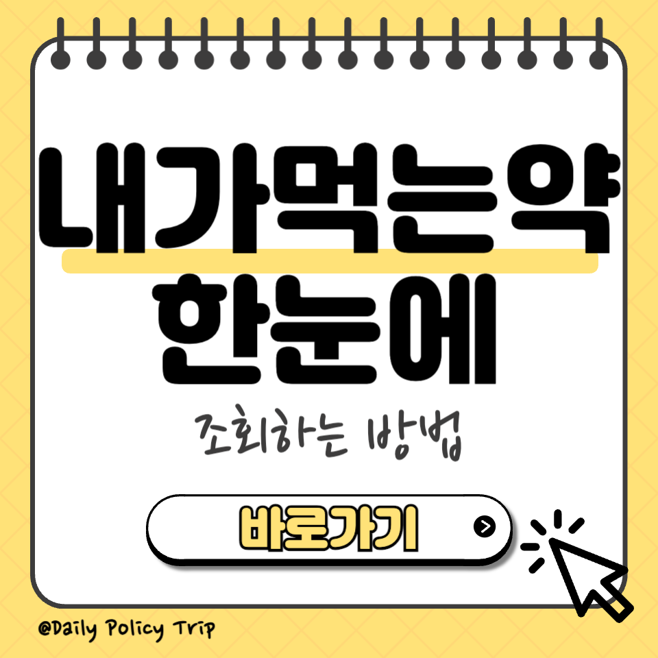 내가 먹는 약 한 눈에 조회 섬네일